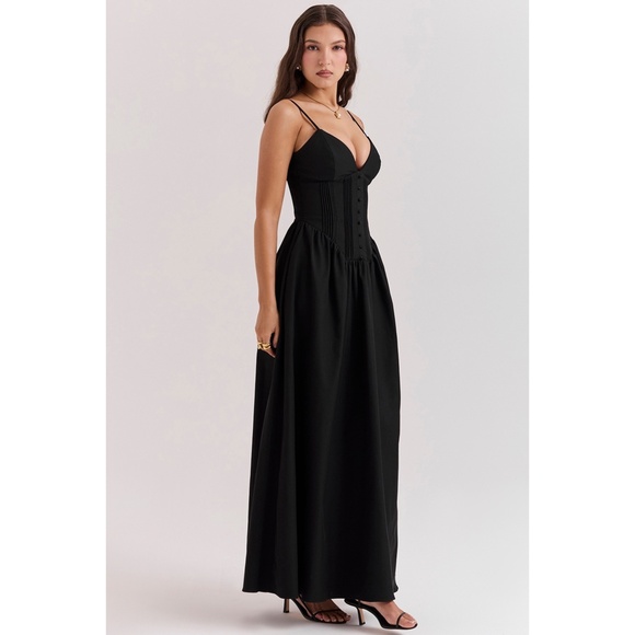 NEW House of CB Lova Dress Black XS - Picture 8 of 15